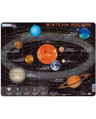 Puzzle Larsen - Sistema Solare (in Italian), 70 piese (63366)