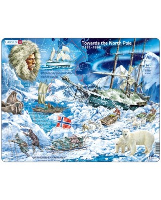 Puzzle Larsen - Towards the North Pole, 65 piese (59553)