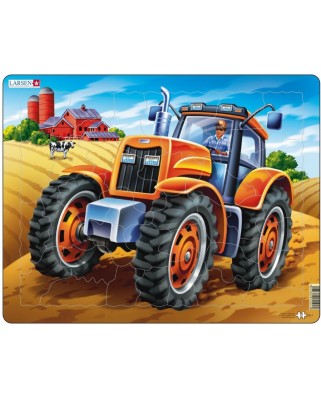 Puzzle Larsen - Tractor, 37 piese (48722)