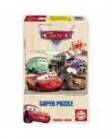 Puzzle din lemn Educa - Disney Cars, 100 piese (13139)