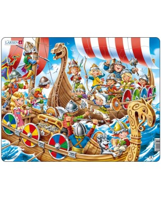 Puzzle Larsen - Vikings, 30 piese (63373)