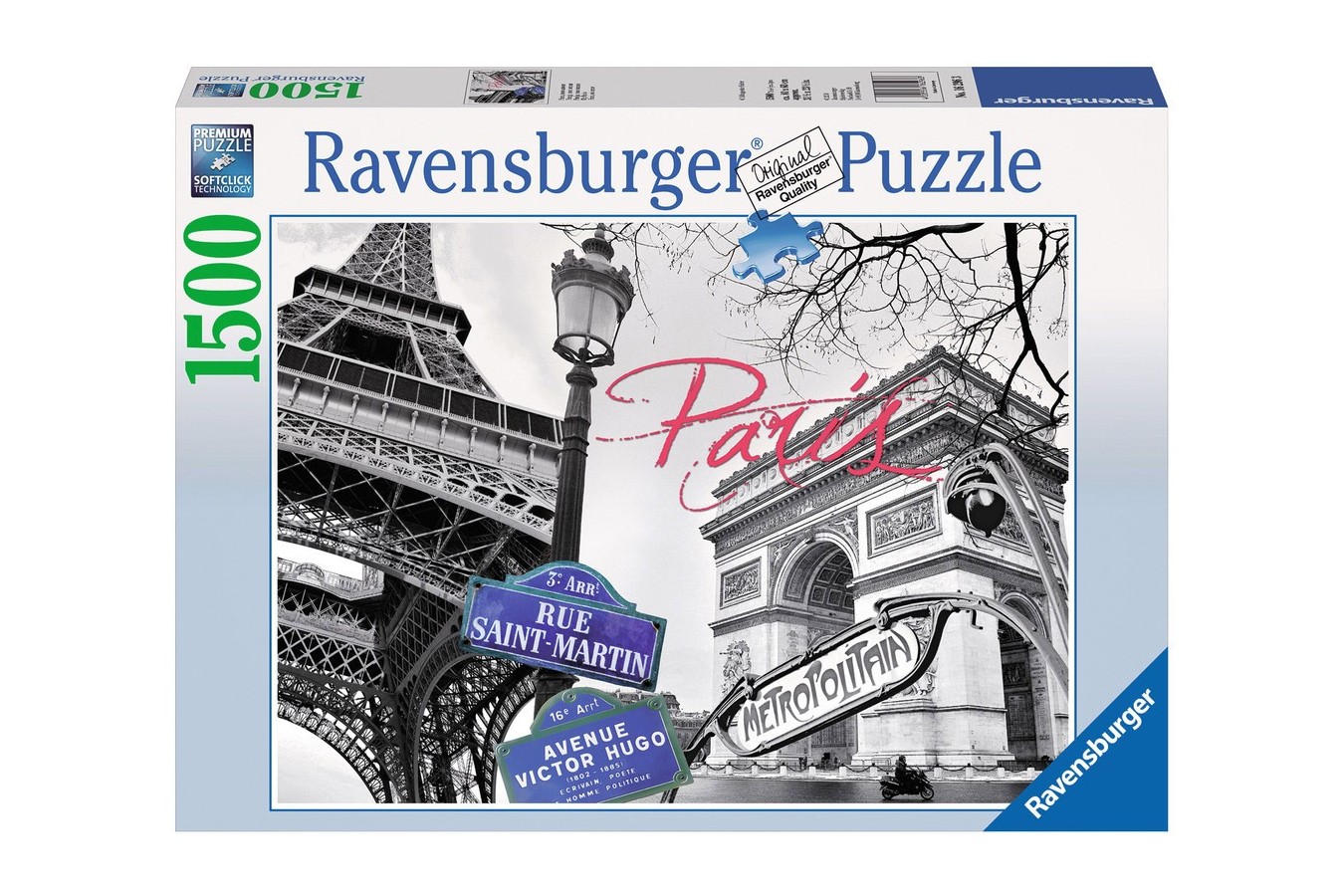 Puzzle Ravensburger - Paris Mon Amour, 1500 piese (16296)