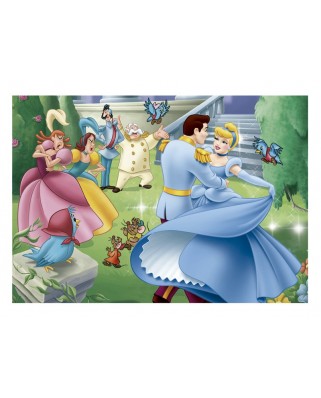 Puzzle Educa - Disney Princesses : Cinderella, 80 piese (12908)