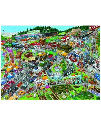 Puzzle Heye - Christoph Schone: Traffic Jam, 1500 piese (49503)