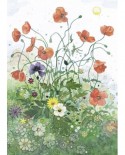 Puzzle Heye - Crowther, Red Poppies, 1000 piese (57732)