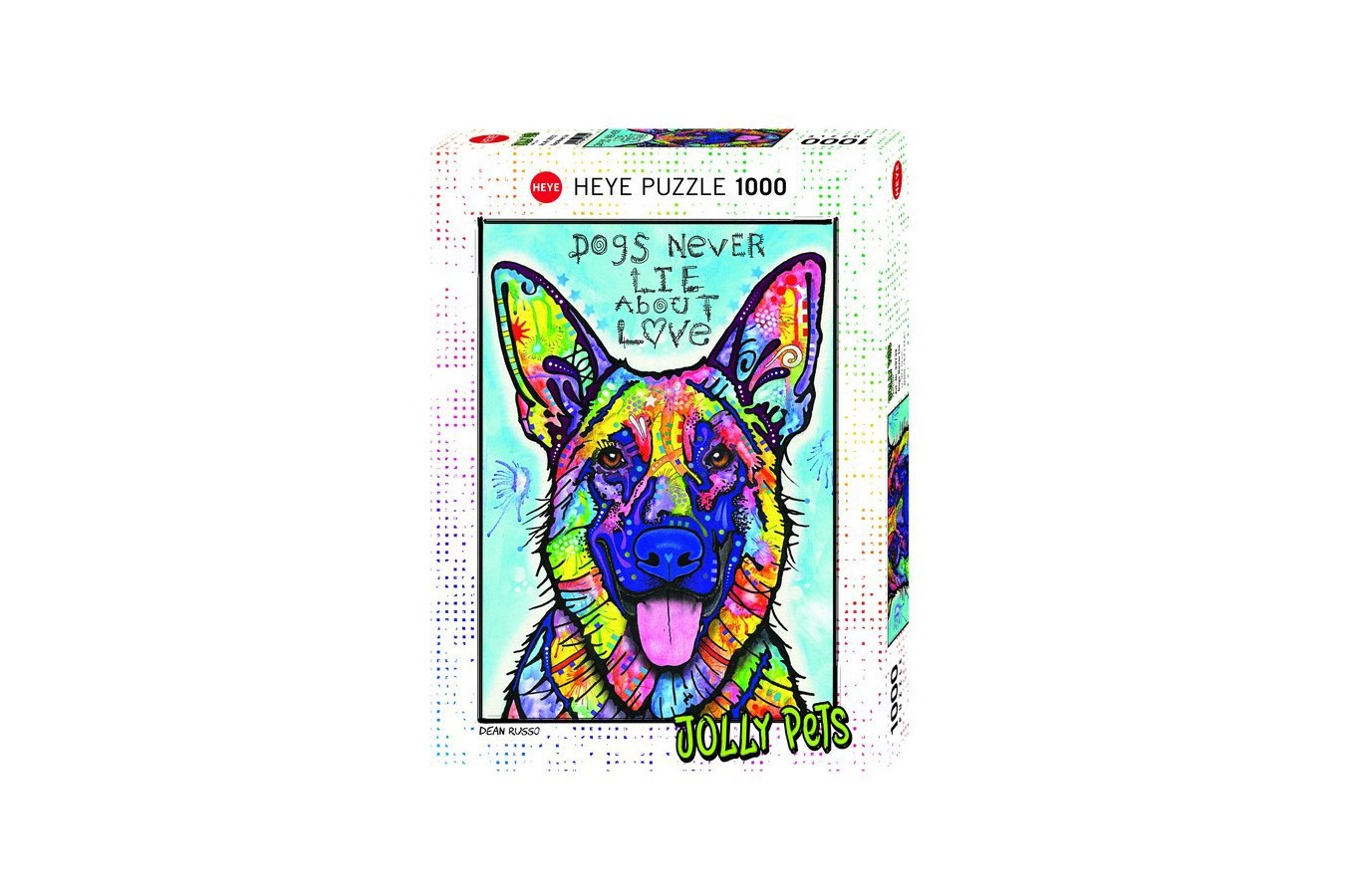 Puzzle Heye - Dean Russo: Dogs Never Lie, 1000 piese (51805)