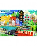 Puzzle Heye - Kitty McCall: I Love Amsterdam!, 1000 piese (49479)