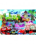 Puzzle Heye - Kitty McCall: I Love London!, 1000 piese (49478)