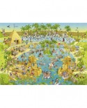 Puzzle Heye - Marino Degano: Nile Habitat, 1000 piese (51785)