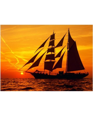 Puzzle Heye - Monno Rienks: Sunny Sailing, 1000 piese (51796)
