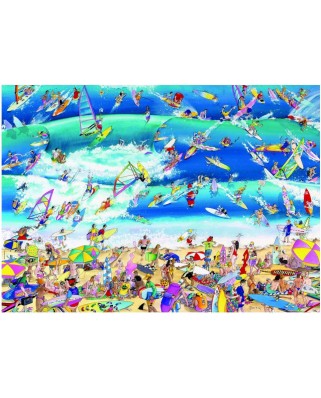 Puzzle Heye - Roger Blachon: Surfing, 1000 piese (49496)