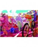 Puzzle Heye - The Ride Journal : Tour in Pink, 1000 piese (49475)