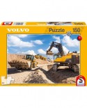 Puzzle Schmidt - Volvo L120GZ, A40F, EC750D, 150 piese (56287)