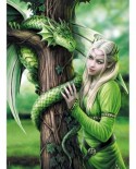 Puzzle Clementoni - Anne Stokes: Connected Spirits, 1000 piese (62328)