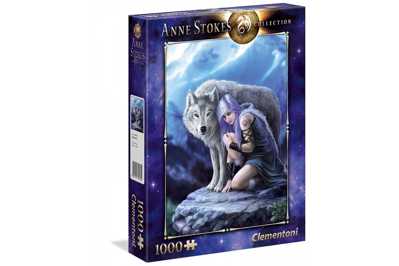 Puzzle Clementoni - Anne Stokes: Protector, 1000 piese (62433)