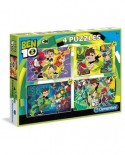 Puzzle Clementoni - Ben 10, 20, 20, 60 and 60 piese (62341)