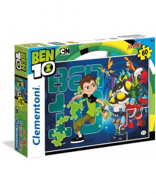 Puzzle Clementoni - Ben 10, 60 piese XXL (62306)