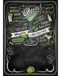 Puzzle Clementoni - Black Board Puzzle - Cheers, 1000 piese (62434)
