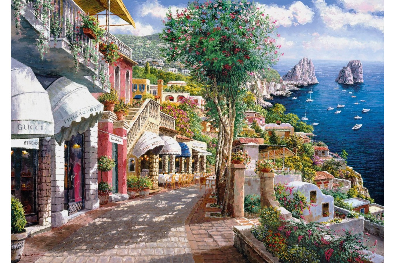 Puzzle Clementoni - Capri, Italy, 1000 piese (41470)