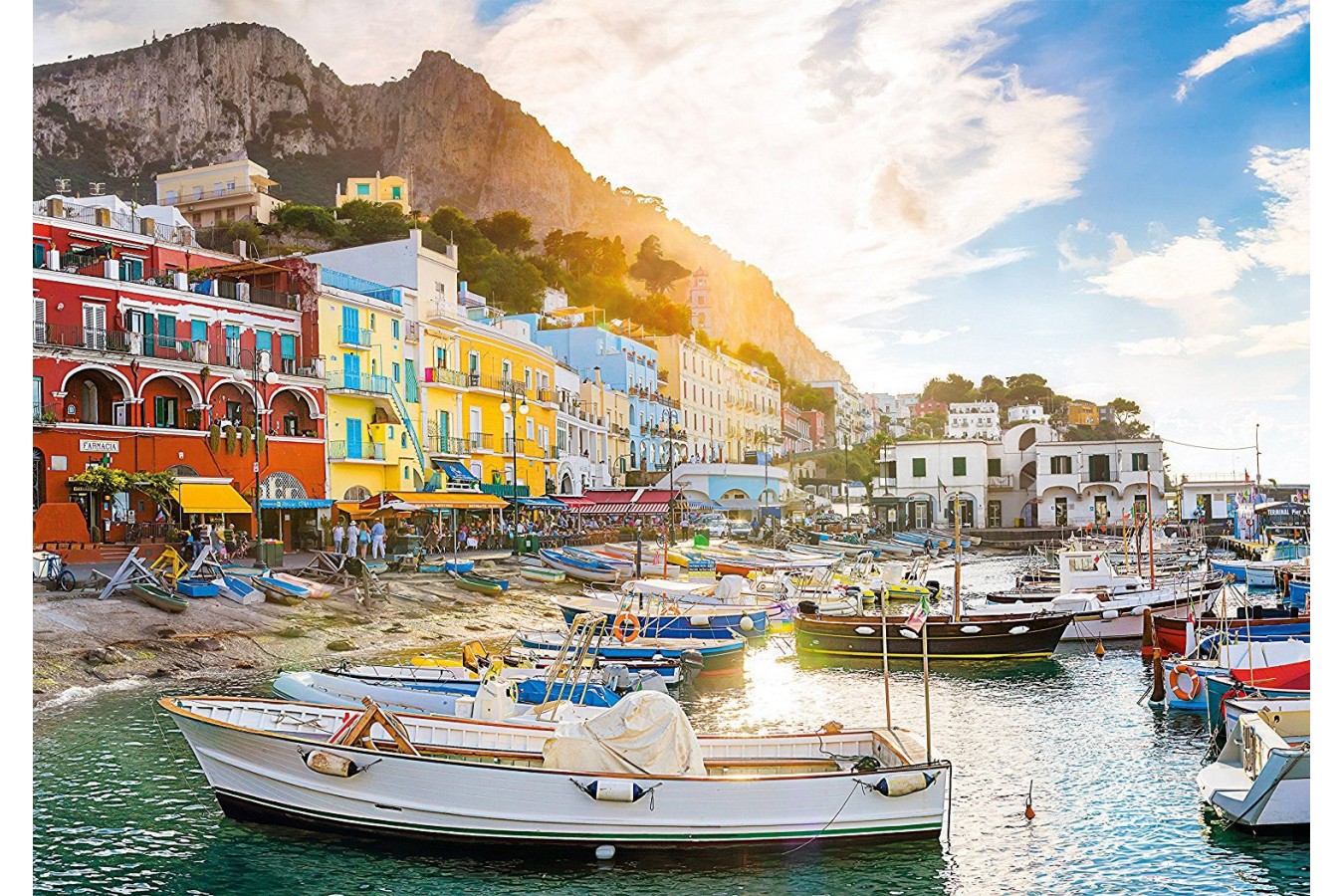 Puzzle Clementoni - Capri, Italy, 1500 piese (60870)