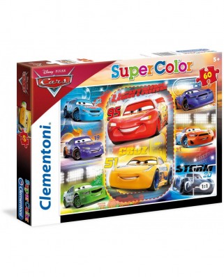 Puzzle Clementoni - Cars 3, 60 piese (62384)
