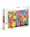 Puzzle Clementoni - Cupcakes, 500 piese (65262)