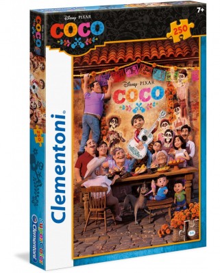 Puzzle Clementoni - Disney - Coco, 250 piese (62392)