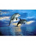 Puzzle Clementoni - Dolphins, 500 piese (641)