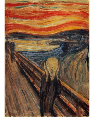 Puzzle Clementoni - Edvard Munch: The Scream, 1000 piese (60899)