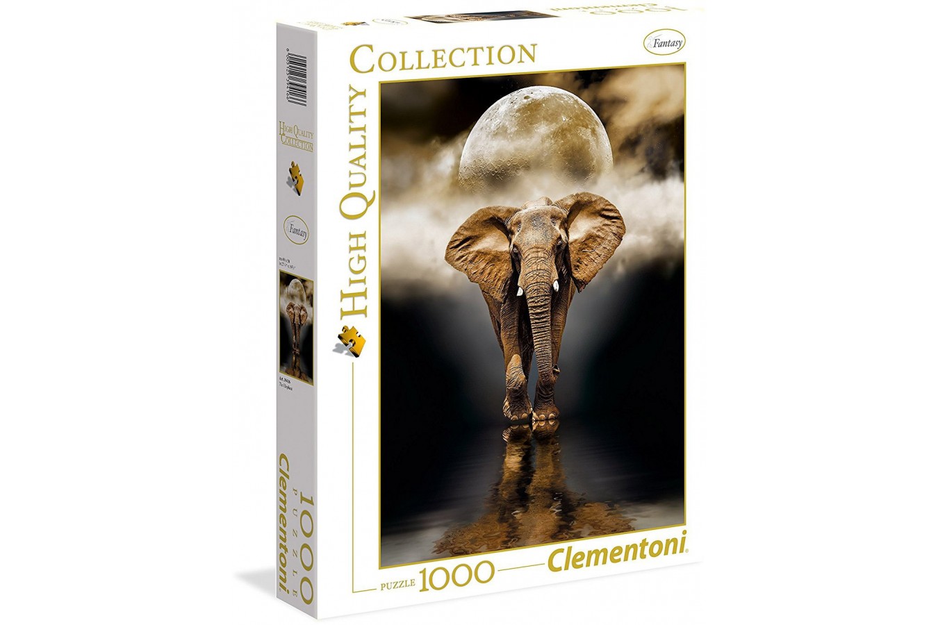 Puzzle Clementoni - Elefant, 1000 piese (62406)