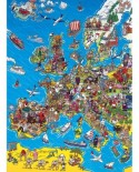 Puzzle Clementoni - European Map, 1000 piese (60906)