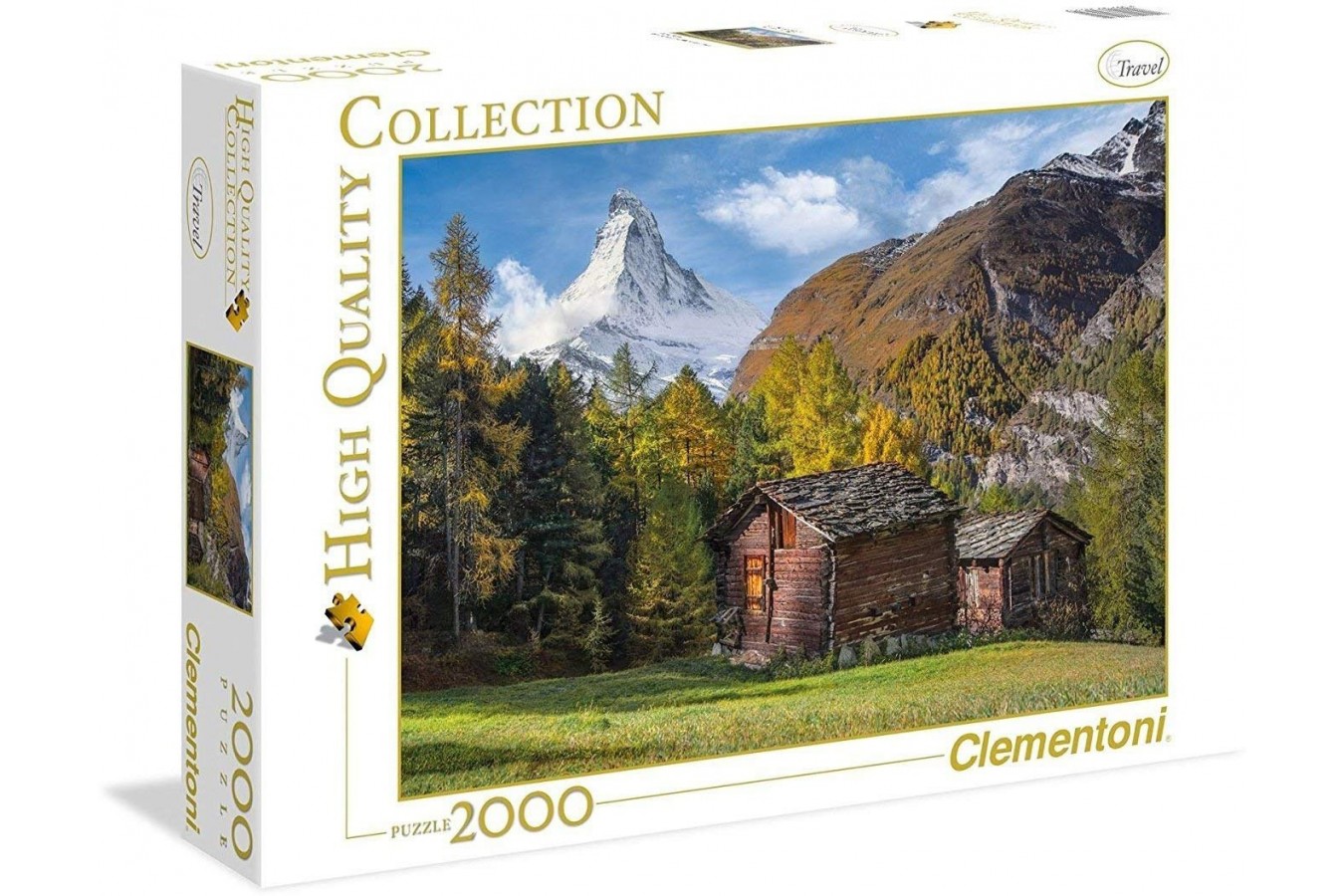 Puzzle Clementoni - Fascinating Matterhorn, 2000 piese (65261)