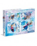 Puzzle Clementoni - Frozen, 20/60/100/180 piese (62345)