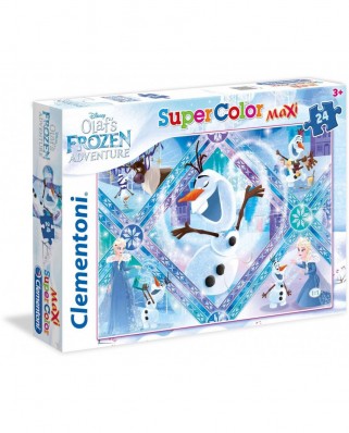 Puzzle Clementoni - Frozen, 24 piese XXL (62304)