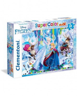 Puzzle Clementoni - Frozen, 24 piese XXL (62372)