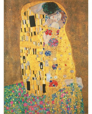 Puzzle Clementoni - Gustav Klimt: The Kiss, 500 piese (62400)
