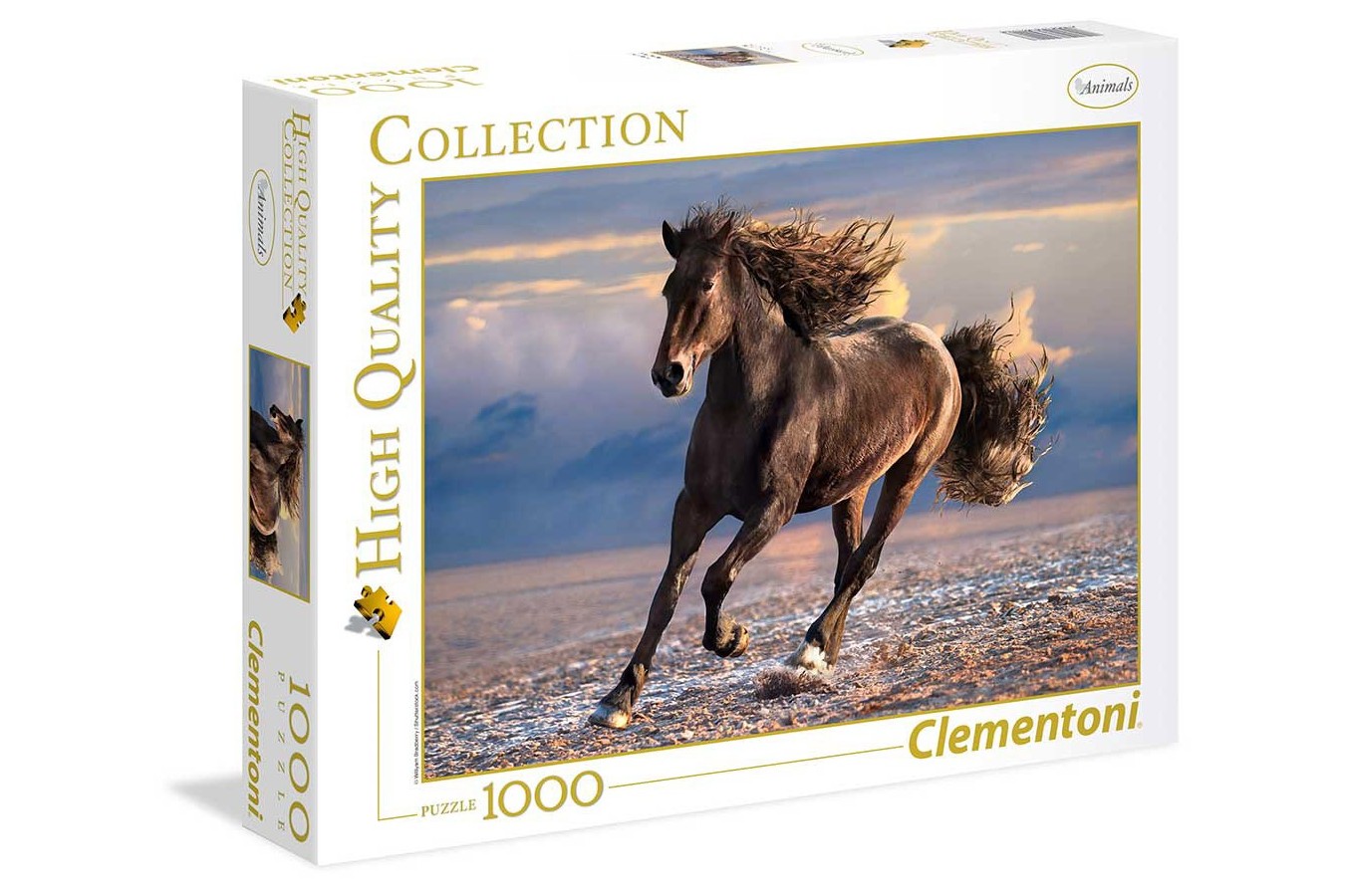 Puzzle Clementoni - Horse in Freedom, 1000 piese (62321)