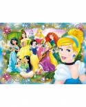 Puzzle Clementoni - Jewels - Disney Princess, 104 piese (65223)