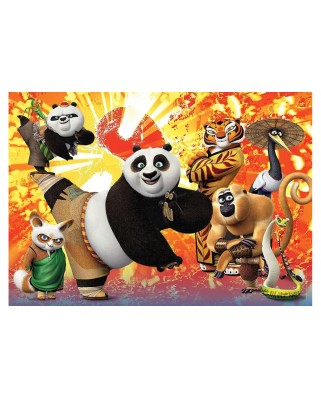 Puzzle Clementoni - Kung Fu Panda 3, 104 piese (57149)