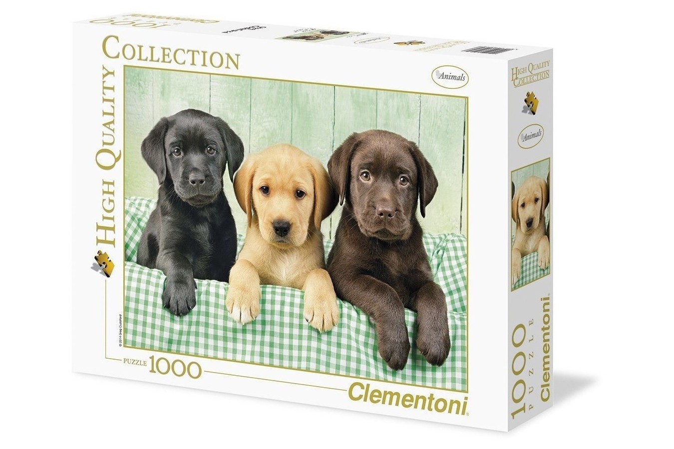 Puzzle Clementoni - Labradors, 1000 piese (53245)