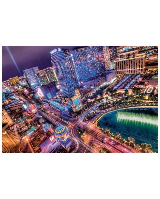 Puzzle Clementoni - Las Vegas, Nevada, USA, 2000 piese (54789)
