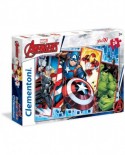 Puzzle Clementoni - Marvel Avengers, 24 piese XXL (62371)