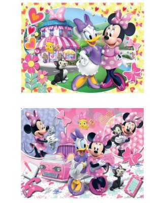 Puzzle Clementoni - Minnie Mouse, 2x20 piese (60728)