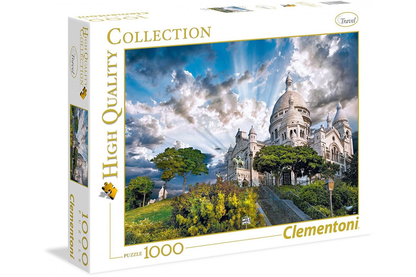 Puzzle Clementoni - Montmartre, Paris, France, 1000 piese (60905)