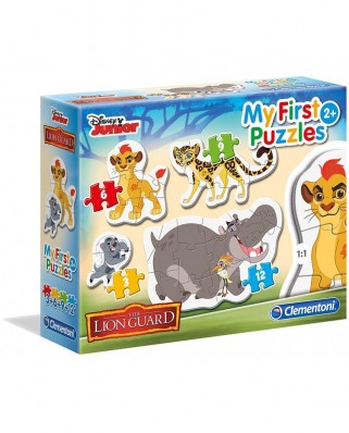 Puzzle Clementoni - My first Puzzles - The Lion Guard, 3/6/9/12 piese (62362)