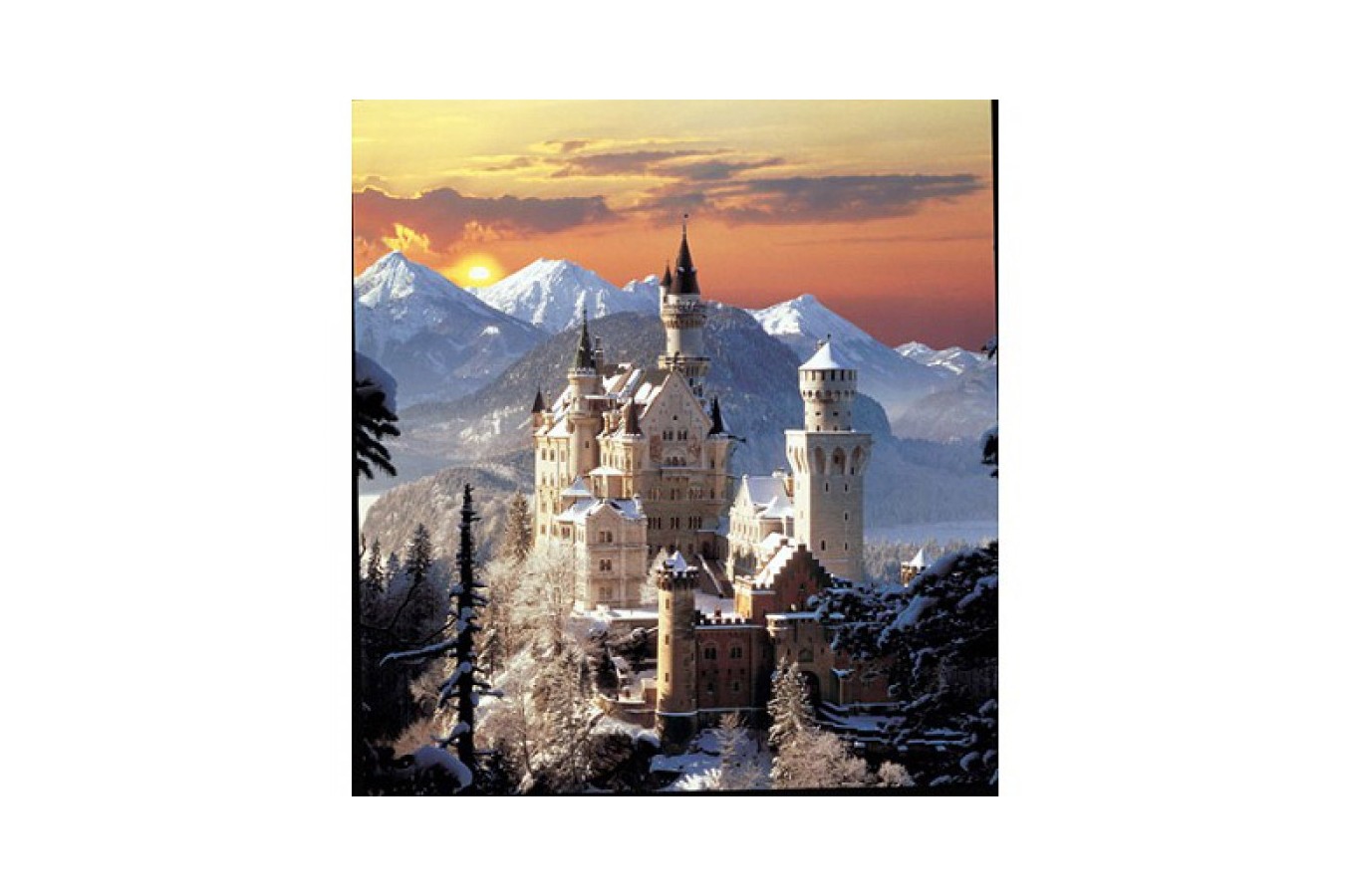 Puzzle Clementoni - Neuschwanstein Castle, Germany, 1500 piese (659)
