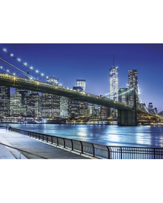Puzzle Clementoni - New York by Night, 1500 piese (50558)