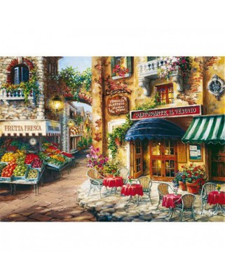 Puzzle Clementoni - Nicky Boehme: Flowered Village, 3000 piese (3556)
