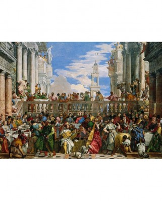 Puzzle Clementoni - Paolo Caliari: Wedding at Cana, 1000 piese (60912)