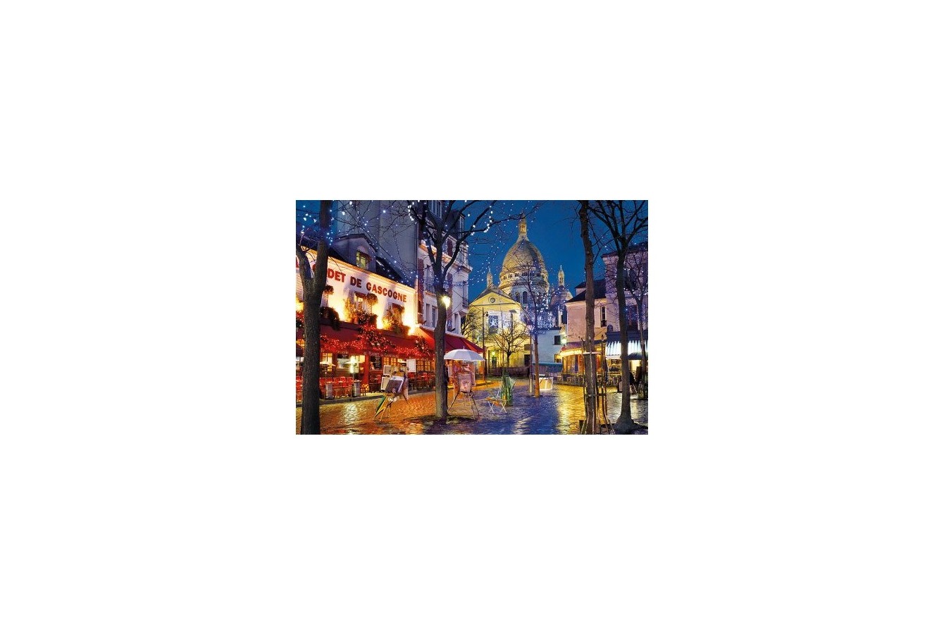 Puzzle Clementoni - Paris Montmartre, 1500 piese (46817)
